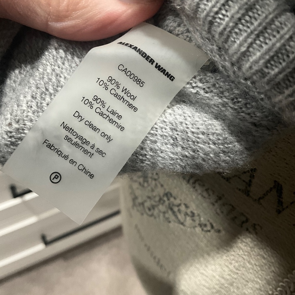T By Alexander Wang Cashmere/Wool Sweater View 6